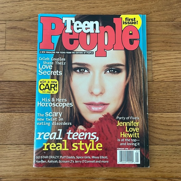 First Issue of Teen People Magazine from February 1998 - Picture 1 of 13